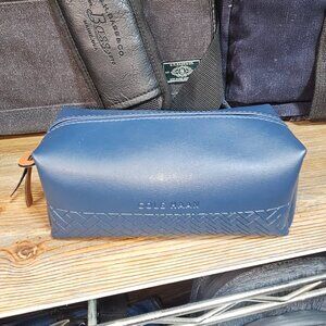 Cole Haan Travel Bag FULL Amenity Dopp Toiletry Business 1st Class Airline Blue